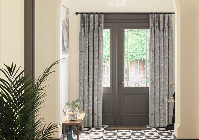Rajah, Ash - Made to Measure Curtains - Image 3